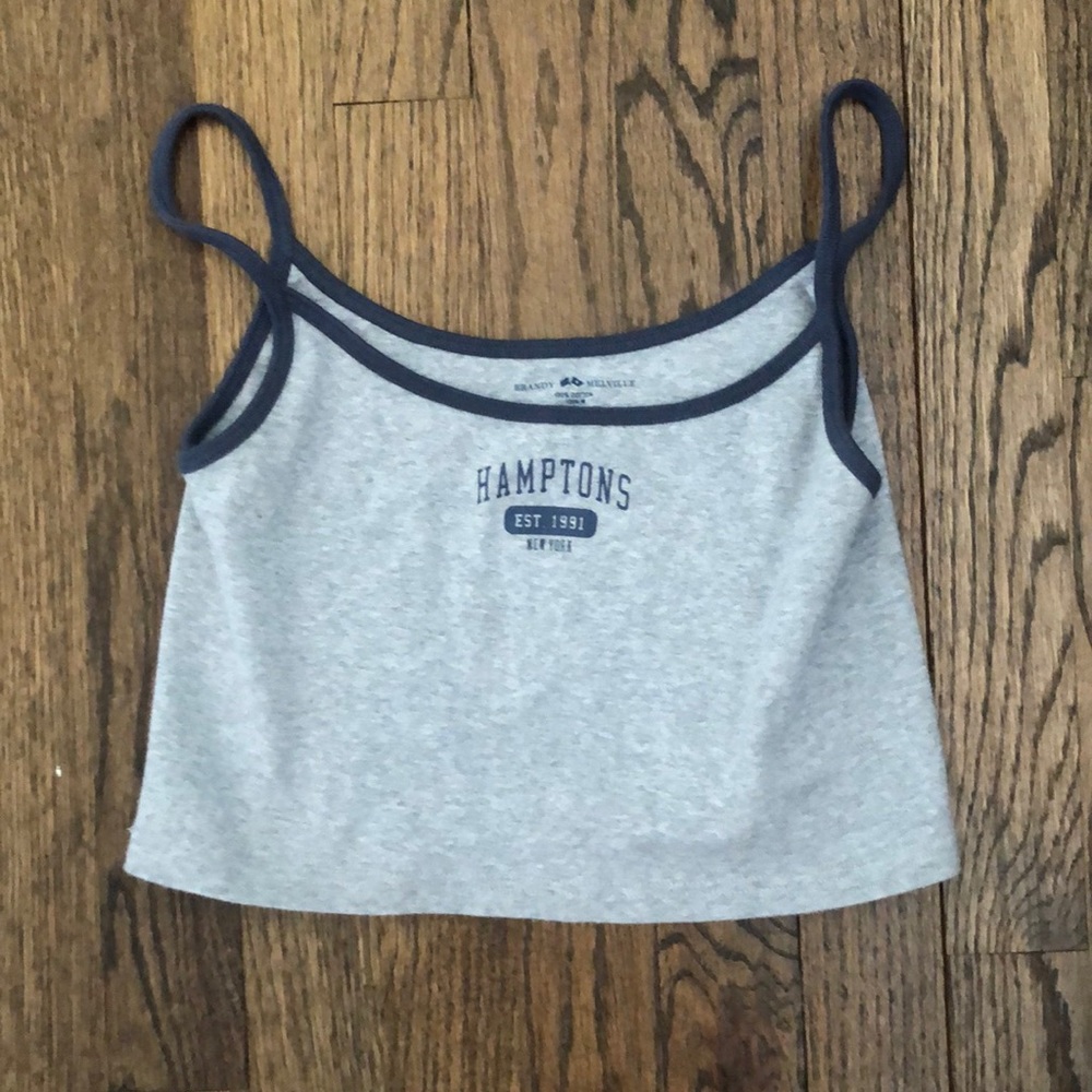 Brandy Melville Hamptons Cropped Tank Top